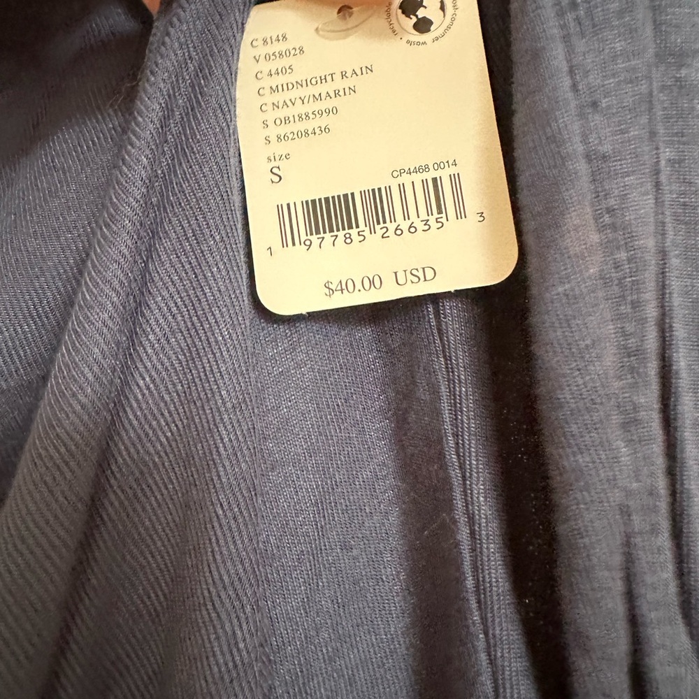 We The Free Navy Long Sleeve Top - Picture 2 of 3